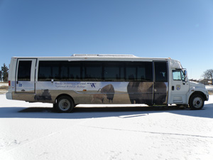 Photo of a Refuge bus